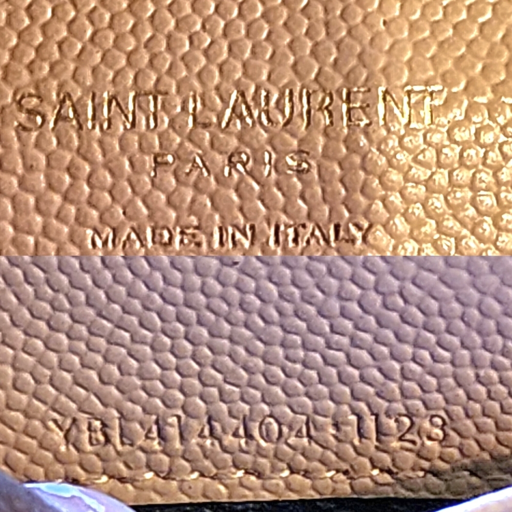 Saint Laurent Cassandre PINK Envelope Wallet YSL AUTHENTIC - Picture 13 of 13